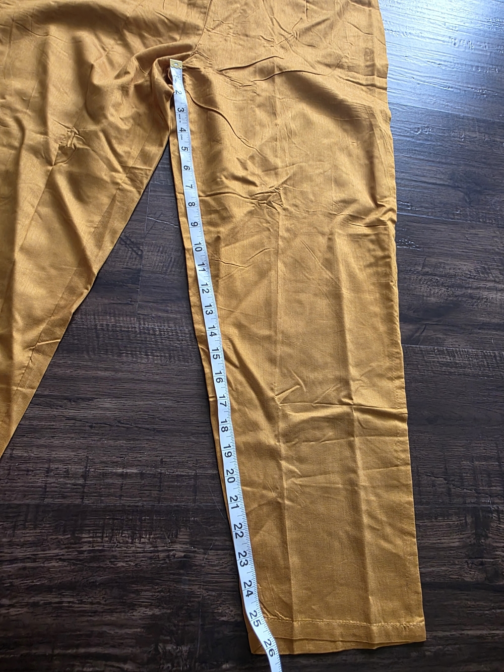 Indian Embroidered 2 Pc Set Crop Top Pants Gold Boho Festival Women's XL NWT - Picture 5 of 7